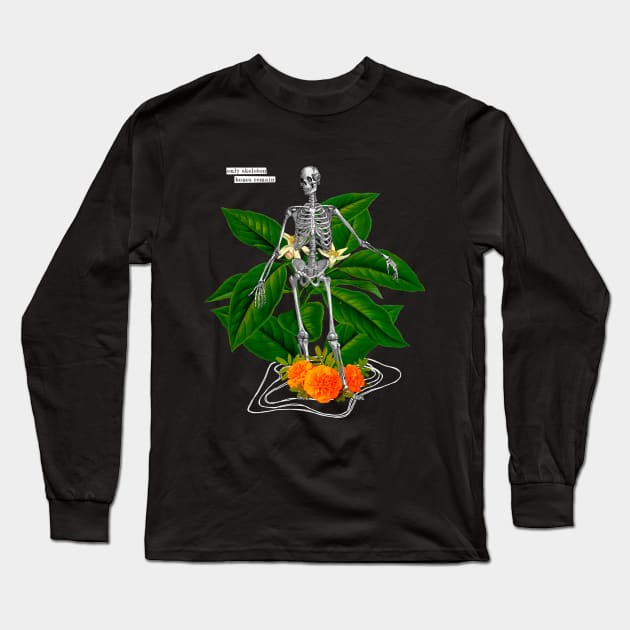 Skeleton Bones Long Sleeve T-Shirt by gisselbatres